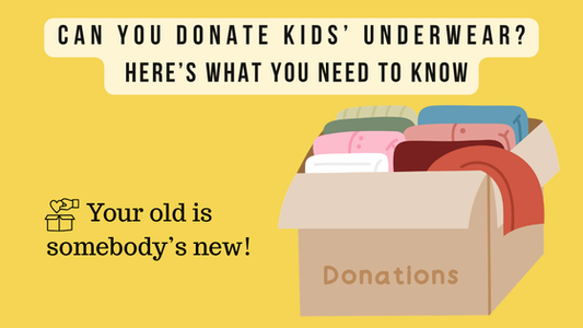 Can You Donate Kids' Underwear? Here's What You Need to Know