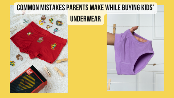 Common Mistakes Parents Make While Buying Kids' Underwear