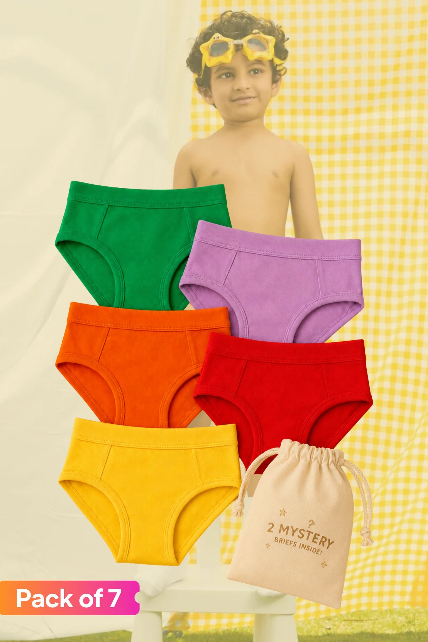 Boys Brief Pack of 7