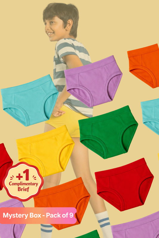Boys Brief Pack of 9 - Mystery Pack
