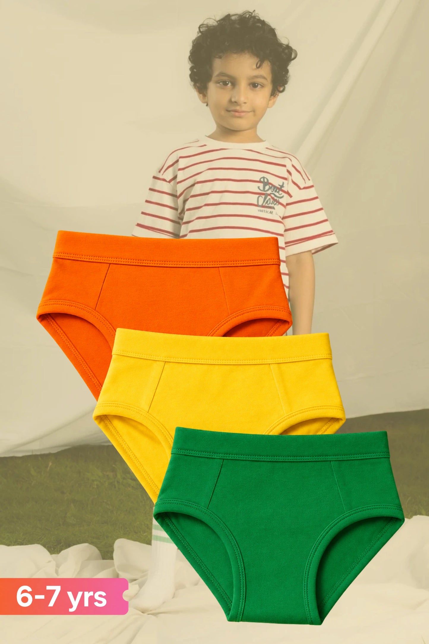 Boys Brief Pack of 3 (54-58cm)