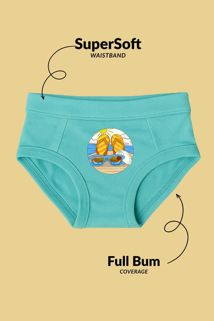 Holiday Themed Panties- Pack of 3 for Girls