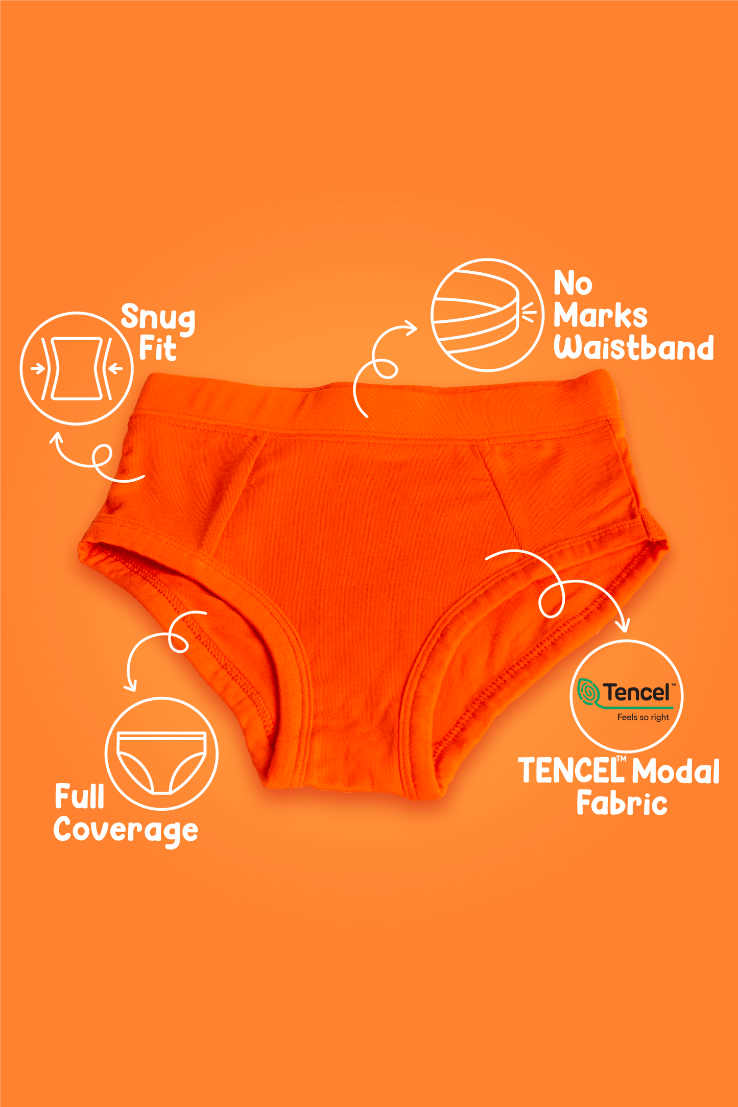 Astronaut & Space Themed Briefs - Pack of 3 for Boys
