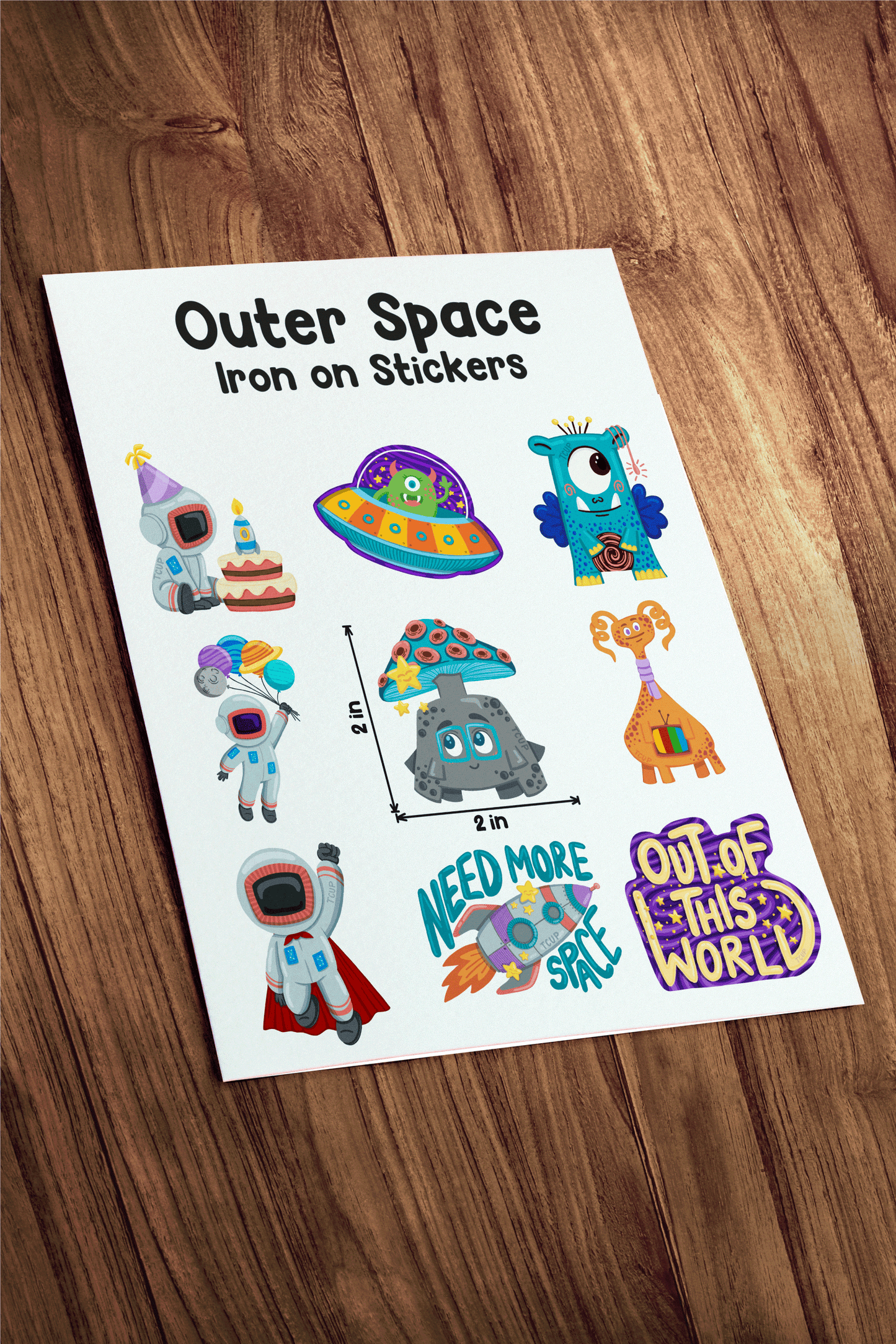 OUTER SPACE STICKER COLLECTION